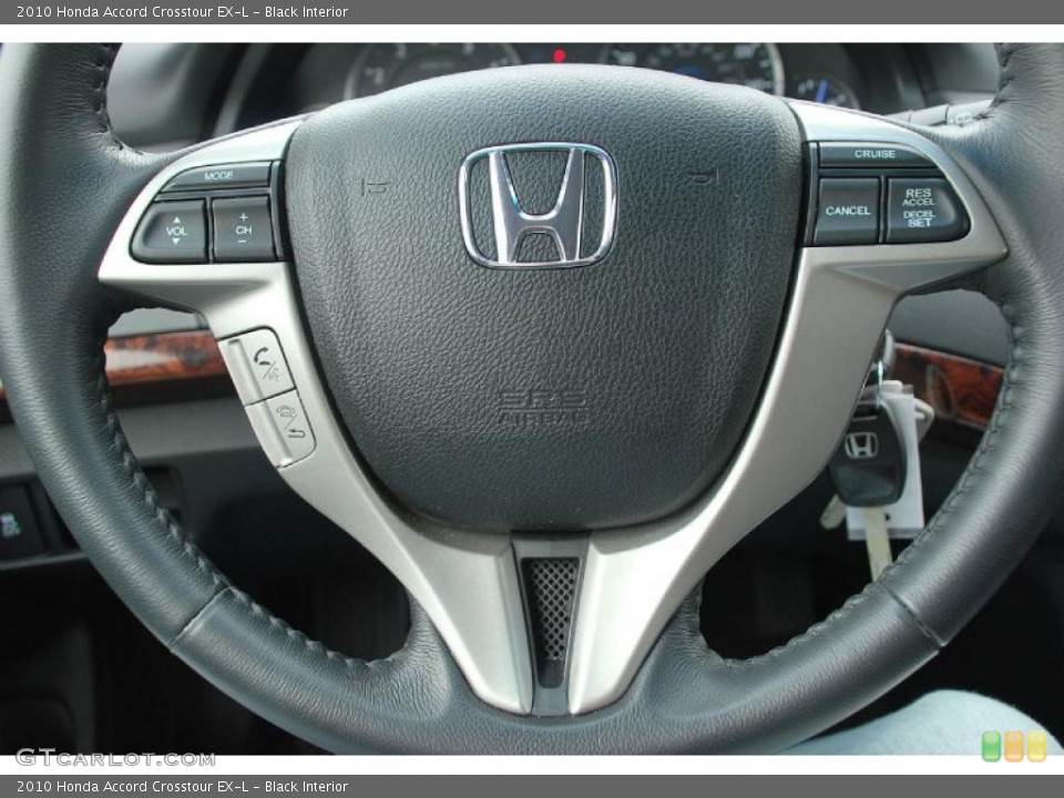 Black Interior Controls for the 2010 Honda Accord Crosstour EX-L #47386643