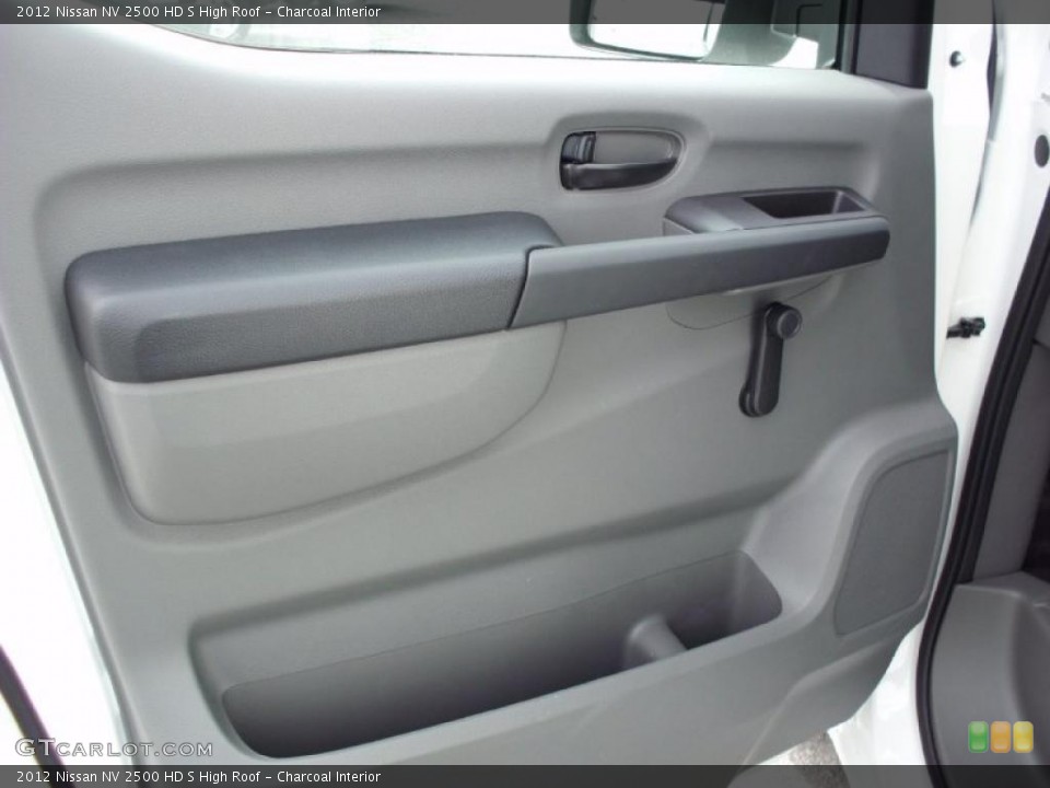 Charcoal Interior Door Panel for the 2012 Nissan NV 2500 HD S High Roof #47386667