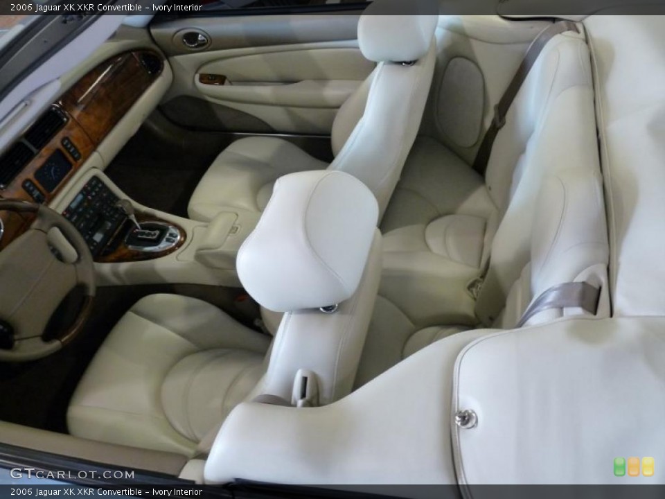 Ivory Interior Photo for the 2006 Jaguar XK XKR Convertible #47386949