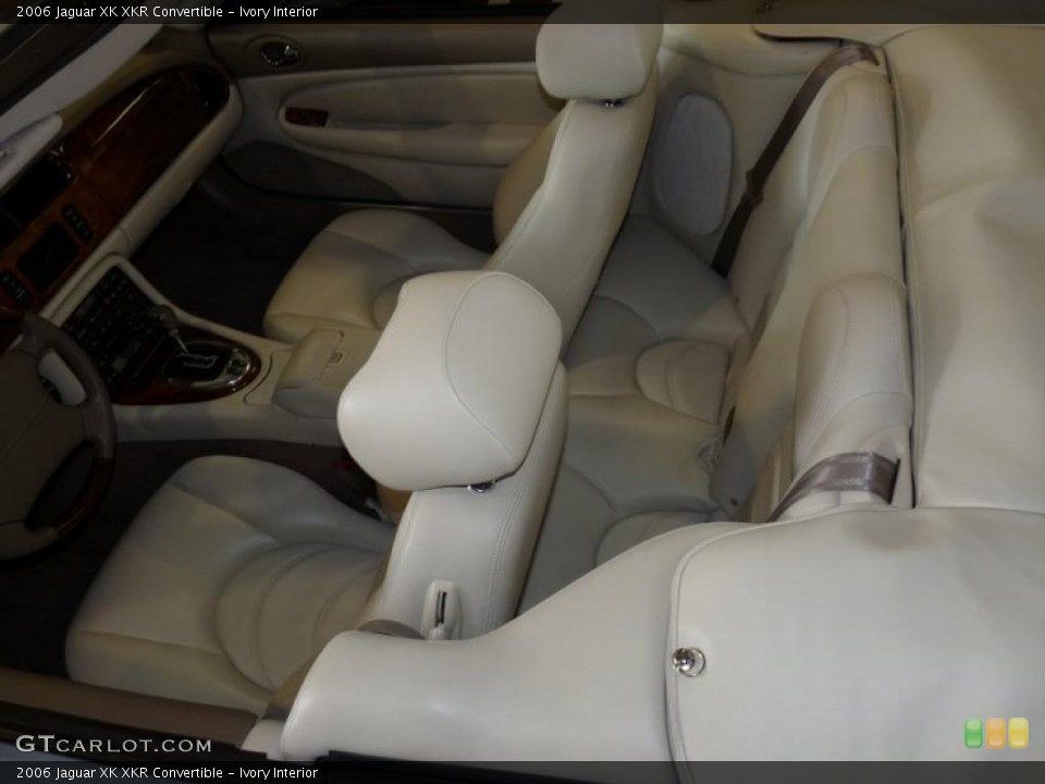 Ivory Interior Photo for the 2006 Jaguar XK XKR Convertible #47386964