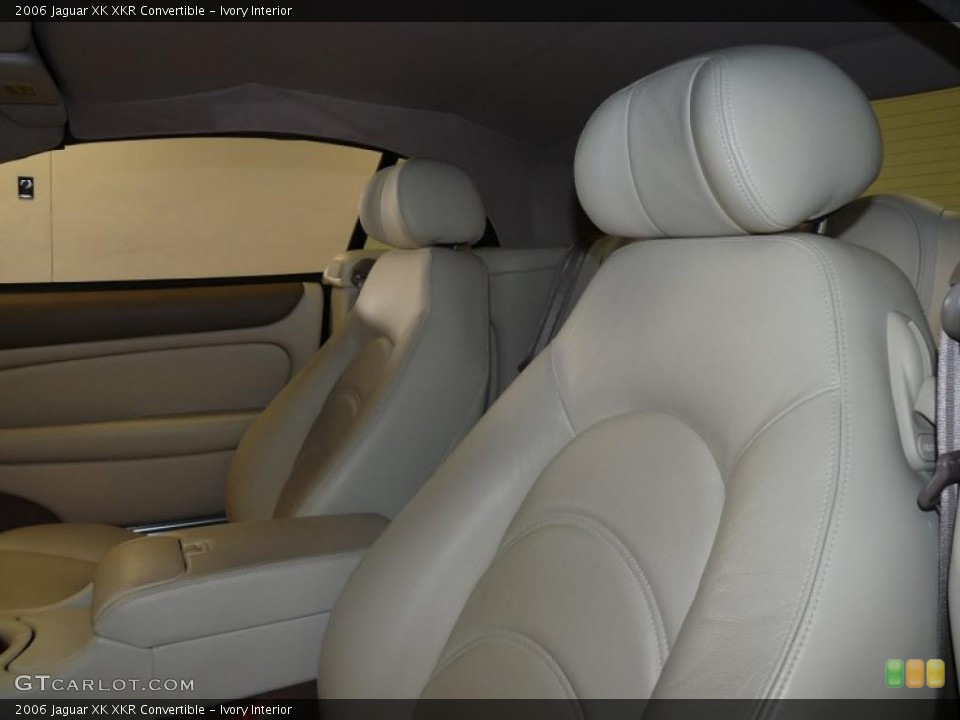 Ivory Interior Photo for the 2006 Jaguar XK XKR Convertible #47386994