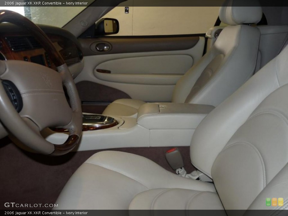 Ivory Interior Photo for the 2006 Jaguar XK XKR Convertible #47387003