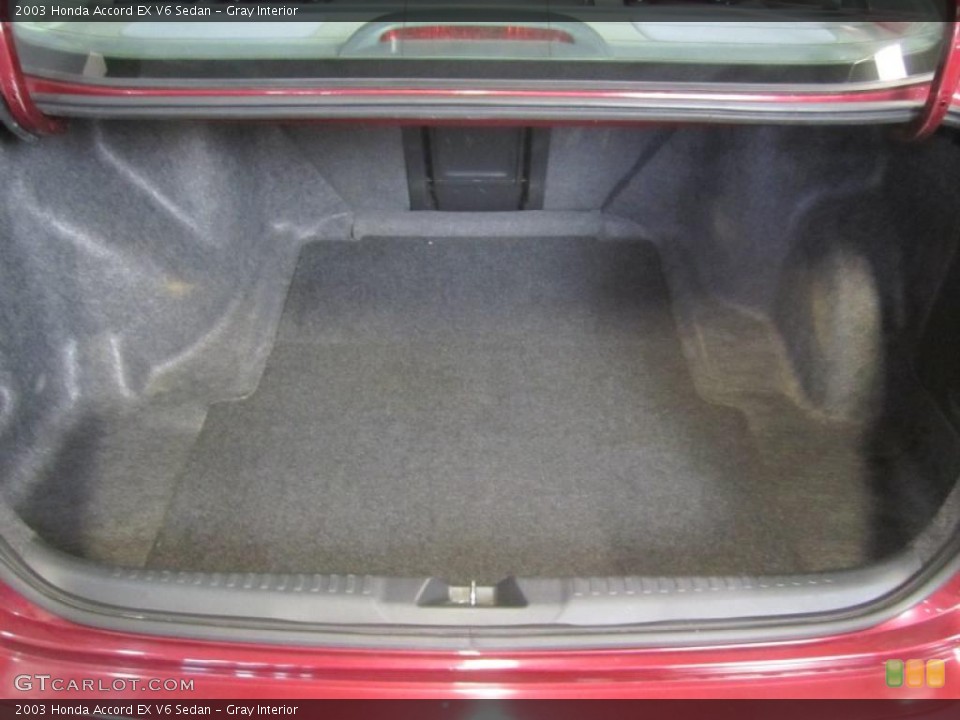Gray Interior Trunk for the 2003 Honda Accord EX V6 Sedan #47387294