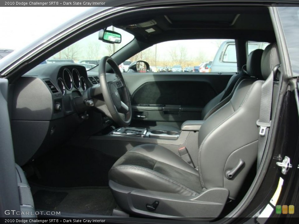 Dark Slate Gray Interior Photo for the 2010 Dodge Challenger SRT8 #47387831