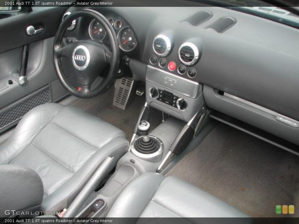 Aviator Grey Interior Dashboard for the 2001 Audi TT 1.8T quattro Roadster #47390366