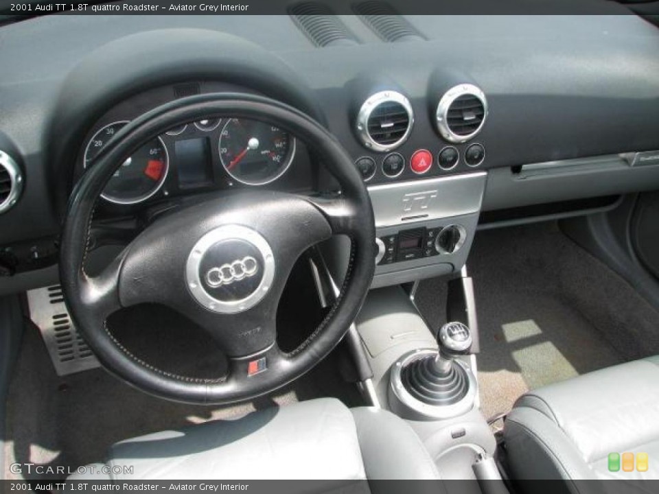 Aviator Grey Interior Dashboard for the 2001 Audi TT 1.8T quattro Roadster #47390420