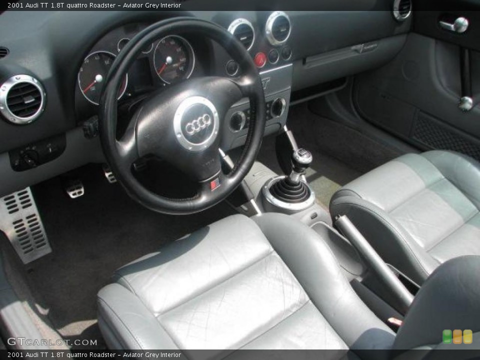 Aviator Grey Interior Prime Interior for the 2001 Audi TT 1.8T quattro Roadster #47390435