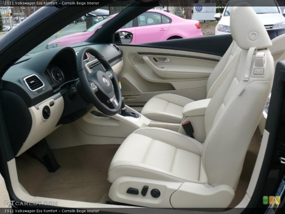 Cornsilk Beige Interior Photo for the 2011 Volkswagen Eos Komfort #47390600