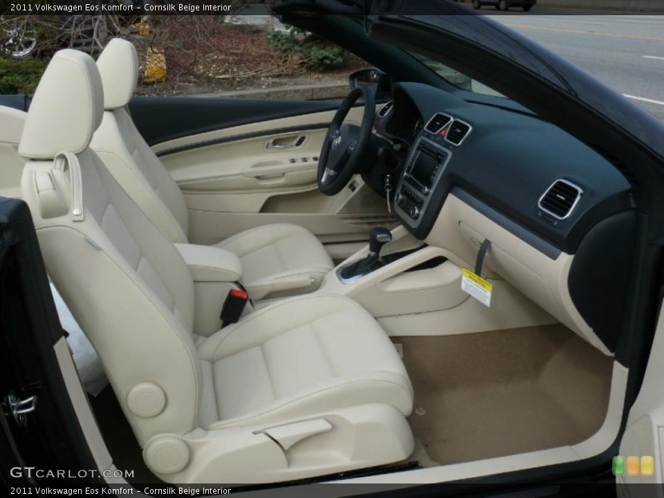 Cornsilk Beige Interior Photo for the 2011 Volkswagen Eos Komfort #47390615