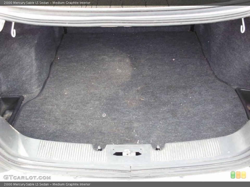 Medium Graphite Interior Trunk for the 2000 Mercury Sable LS Sedan #47392592