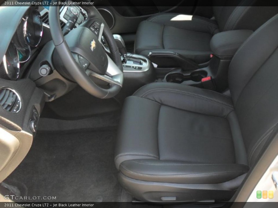 Jet Black Leather Interior Photo for the 2011 Chevrolet Cruze LTZ #47392883