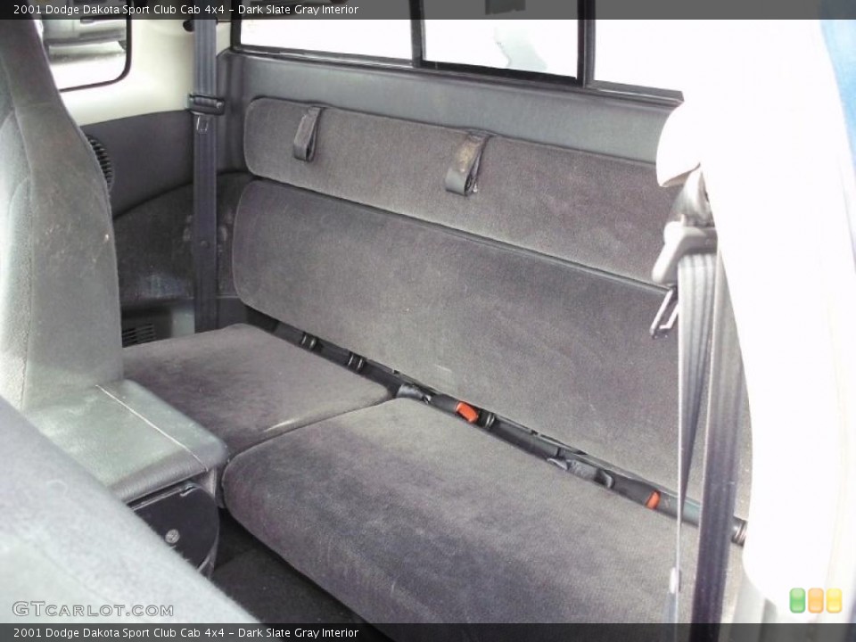 Dark Slate Gray Interior Photo for the 2001 Dodge Dakota Sport Club Cab 4x4 #47393771