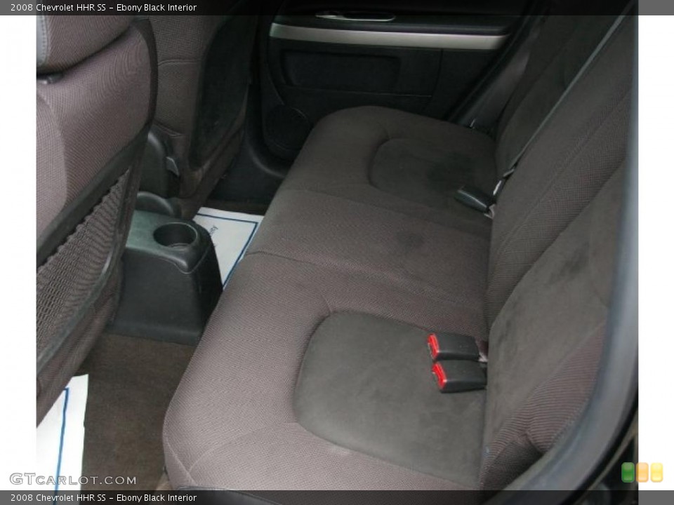 Ebony Black Interior Photo for the 2008 Chevrolet HHR SS #47394587