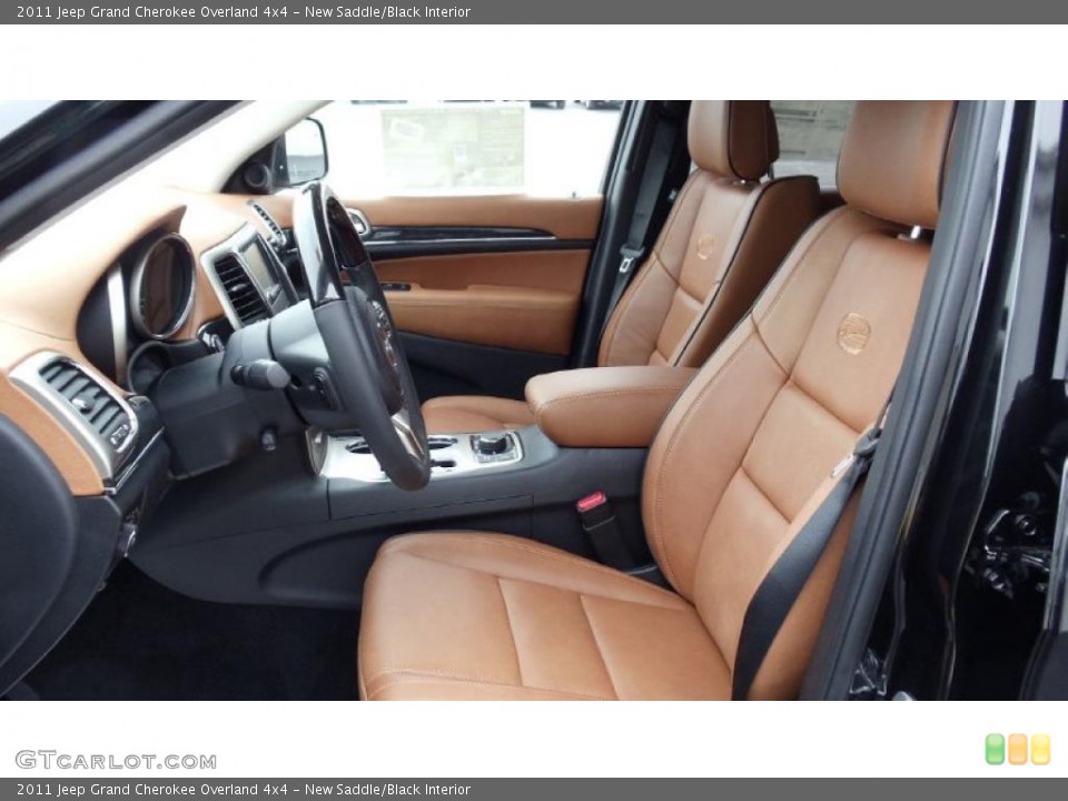 New Saddle/Black Interior Photo for the 2011 Jeep Grand Cherokee Overland 4x4 #47394656