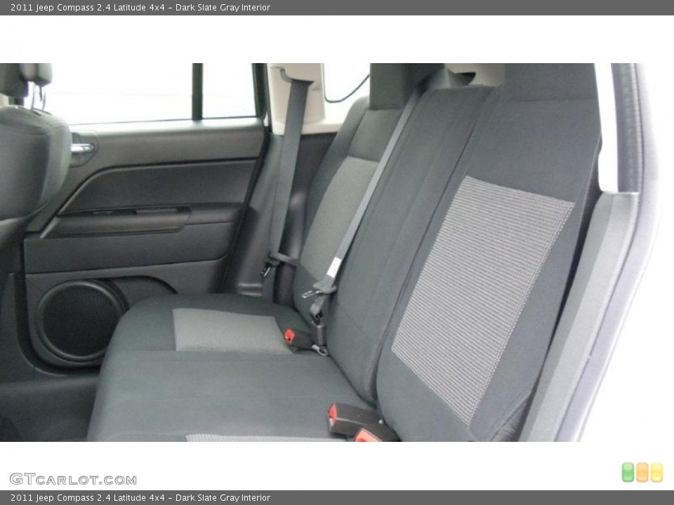 Dark Slate Gray Interior Photo for the 2011 Jeep Compass 2.4 Latitude 4x4 #47394869
