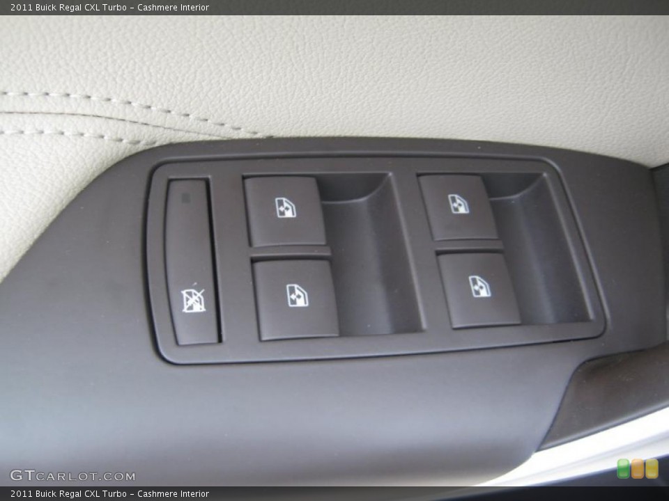 Cashmere Interior Controls for the 2011 Buick Regal CXL Turbo #47394911
