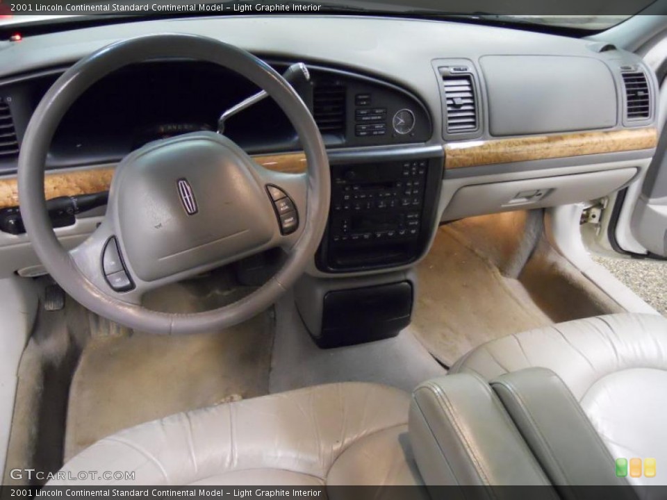 Light Graphite Interior Photo for the 2001 Lincoln Continental  #47396723