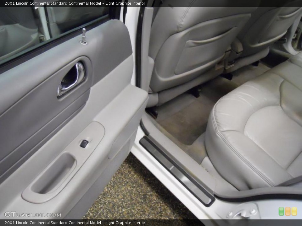 Light Graphite 2001 Lincoln Continental Interiors