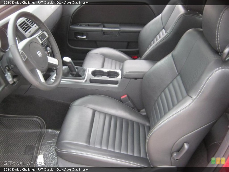 Dark Slate Gray Interior Photo for the 2010 Dodge Challenger R/T Classic #47397506