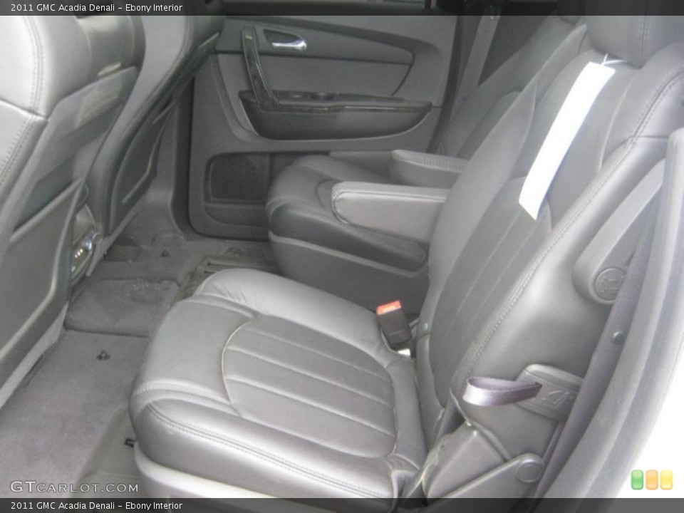 Ebony Interior Photo for the 2011 GMC Acadia Denali #47398310