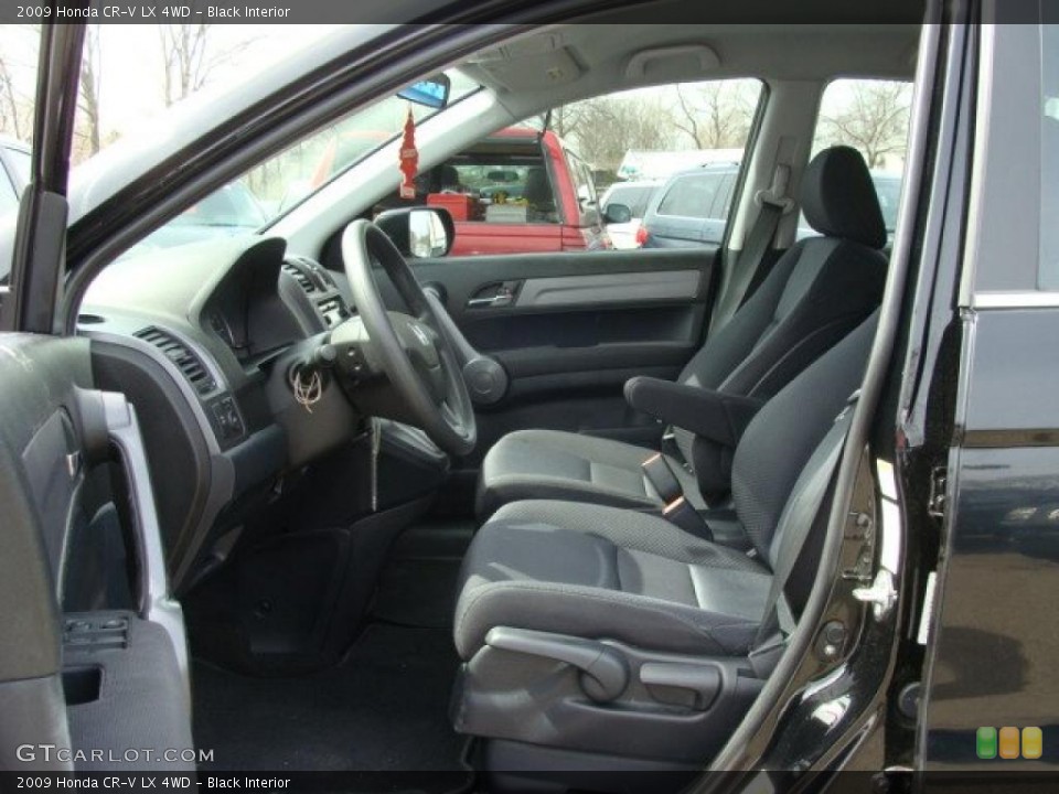Black Interior Photo for the 2009 Honda CR-V LX 4WD #47398331