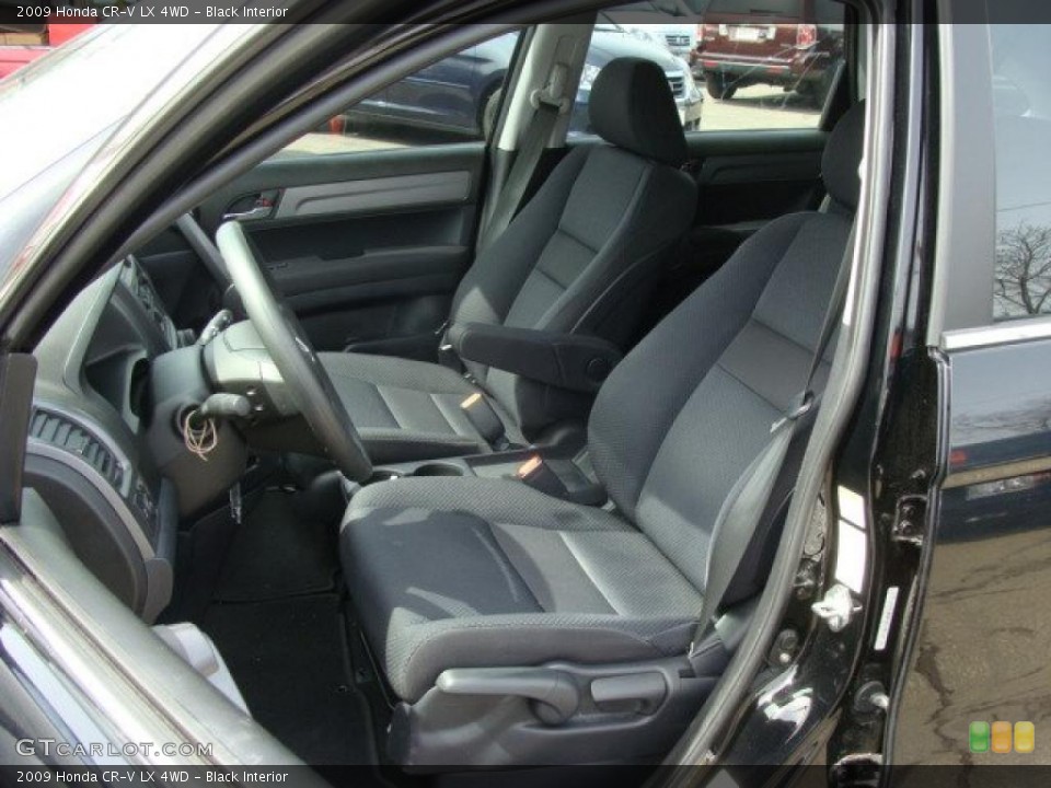 Black Interior Photo for the 2009 Honda CR-V LX 4WD #47398337