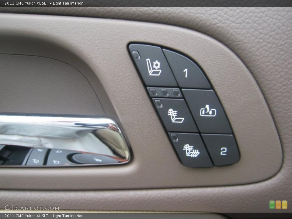 Light Tan Interior Controls for the 2011 GMC Yukon XL SLT #47398538