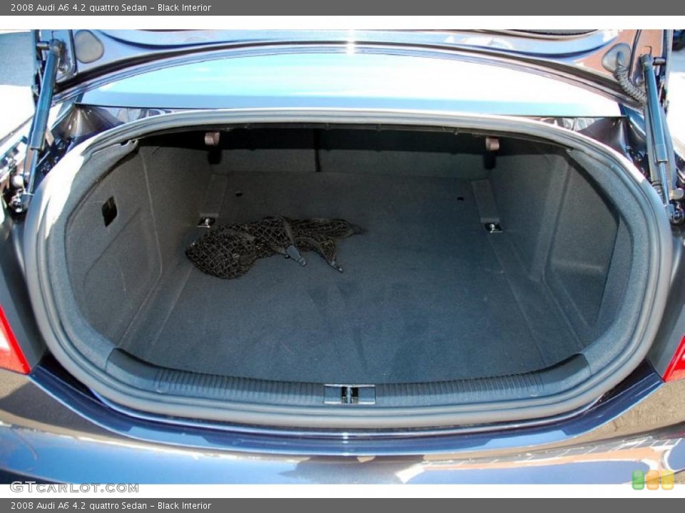 Black Interior Trunk for the 2008 Audi A6 4.2 quattro Sedan #47399033