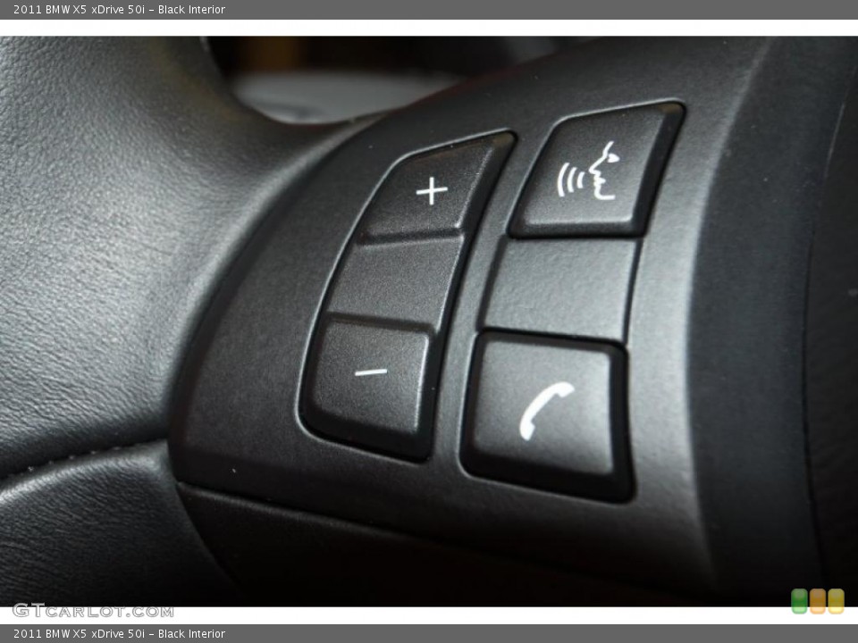 Black Interior Controls for the 2011 BMW X5 xDrive 50i #47400107