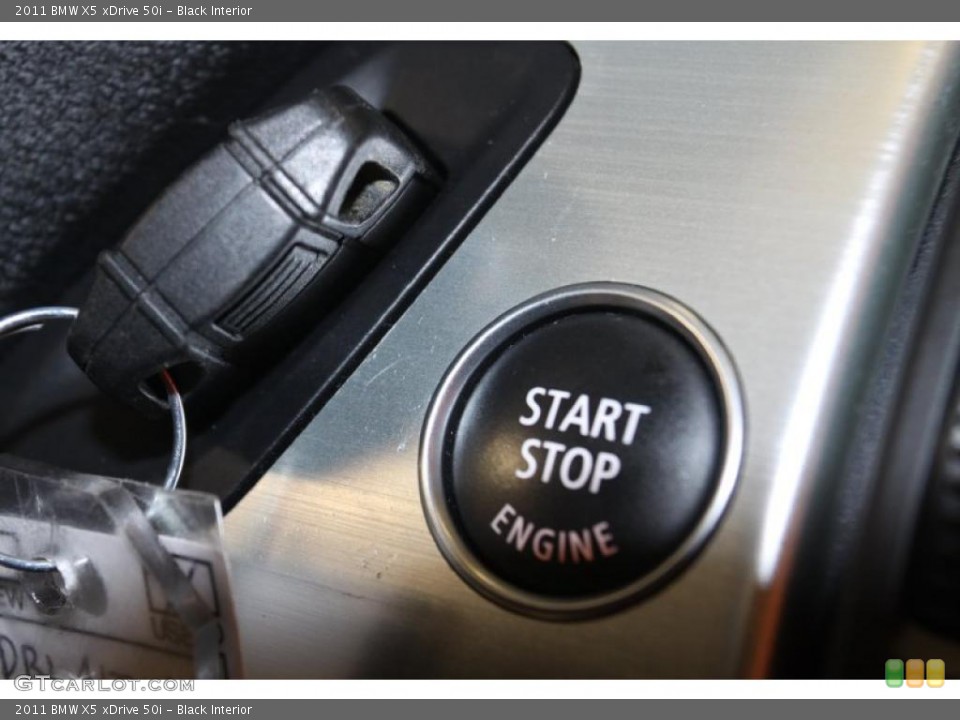 Black Interior Controls for the 2011 BMW X5 xDrive 50i #47400197