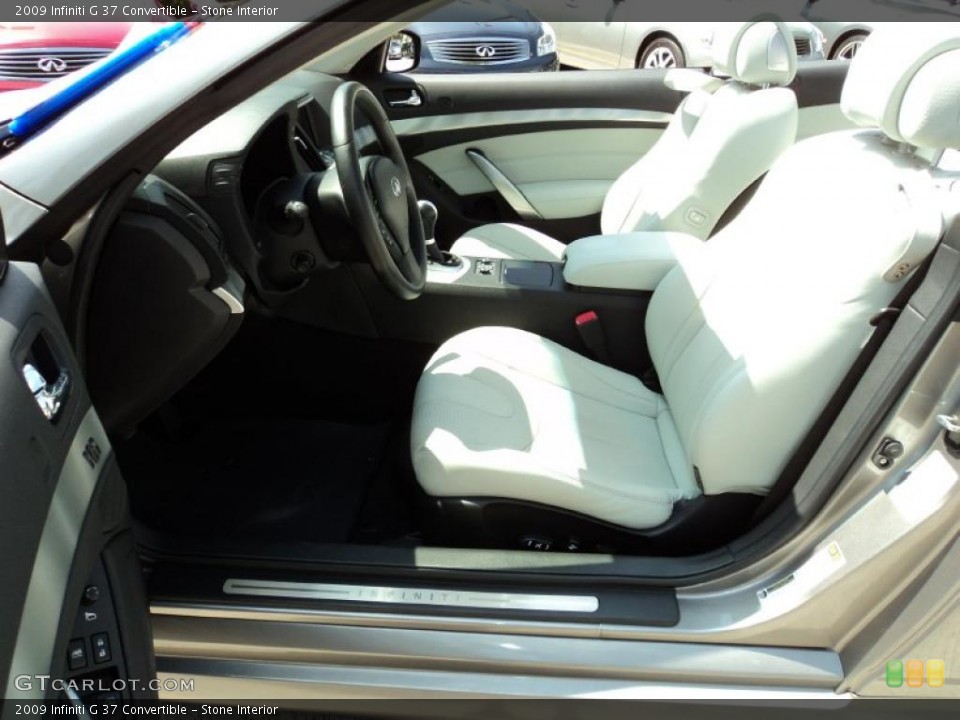 Stone Interior Photo for the 2009 Infiniti G 37 Convertible #47404664