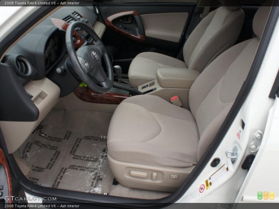 Ash Interior Photo for the 2008 Toyota RAV4 Limited V6 #47404934