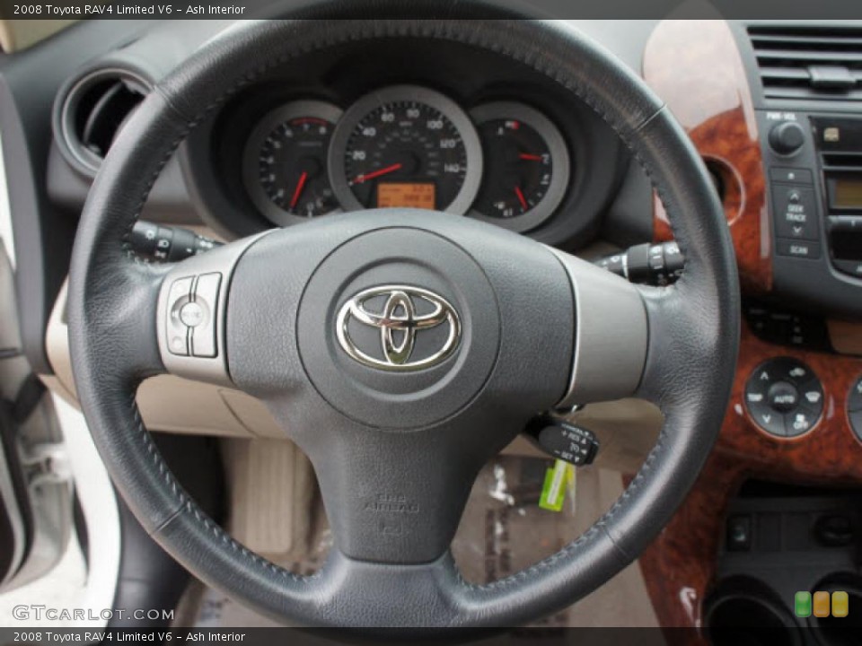 Ash Interior Steering Wheel for the 2008 Toyota RAV4 Limited V6 #47404985