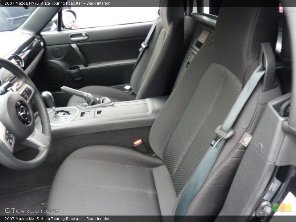 Black Interior Photo for the 2007 Mazda MX-5 Miata Touring Roadster #47406587