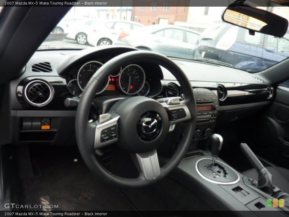 Black Interior Steering Wheel for the 2007 Mazda MX-5 Miata Touring Roadster #47406725