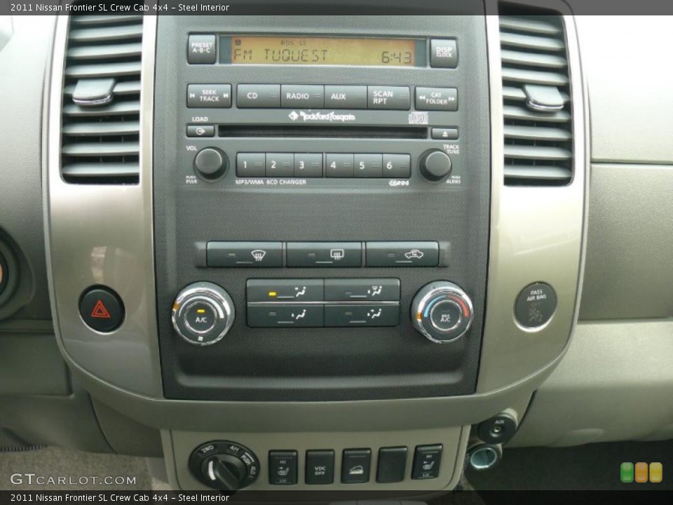 Steel Interior Controls for the 2011 Nissan Frontier SL Crew Cab 4x4 #47413054