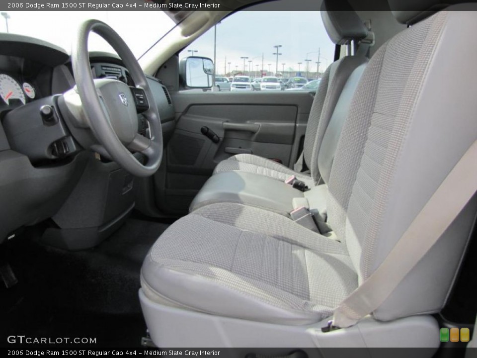 Medium Slate Gray Interior Photo for the 2006 Dodge Ram 1500 ST Regular Cab 4x4 #47414003