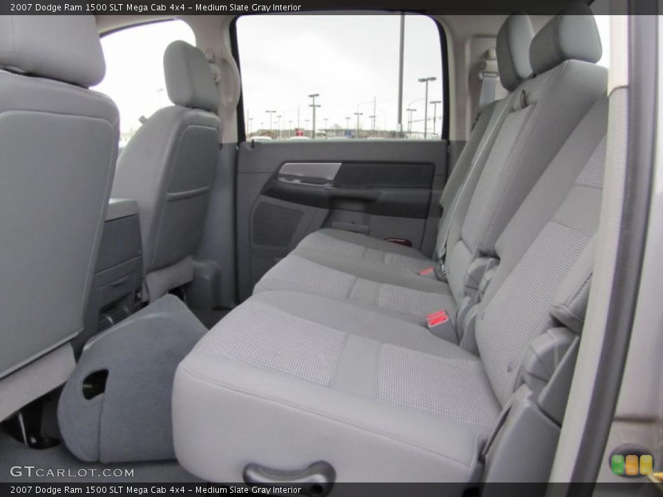 Medium Slate Gray Interior Photo for the 2007 Dodge Ram 1500 SLT Mega Cab 4x4 #47414954