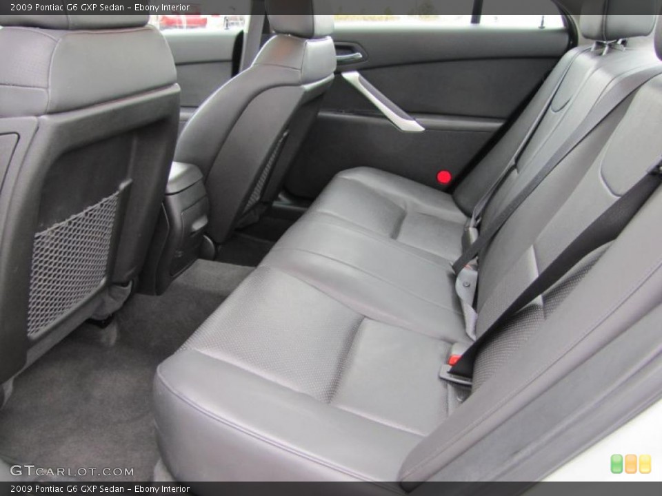 Ebony Interior Photo for the 2009 Pontiac G6 GXP Sedan #47415212
