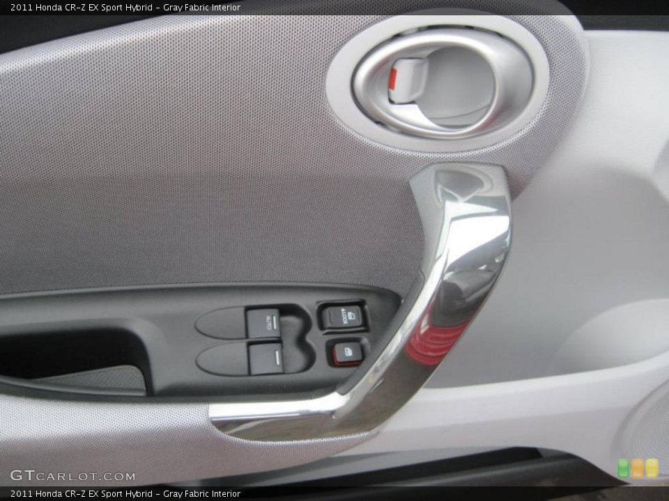 Gray Fabric Interior Controls for the 2011 Honda CR-Z EX Sport Hybrid #47415323