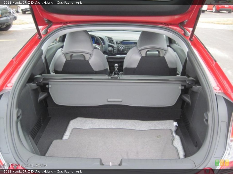 Gray Fabric Interior Trunk for the 2011 Honda CR-Z EX Sport Hybrid #47415338