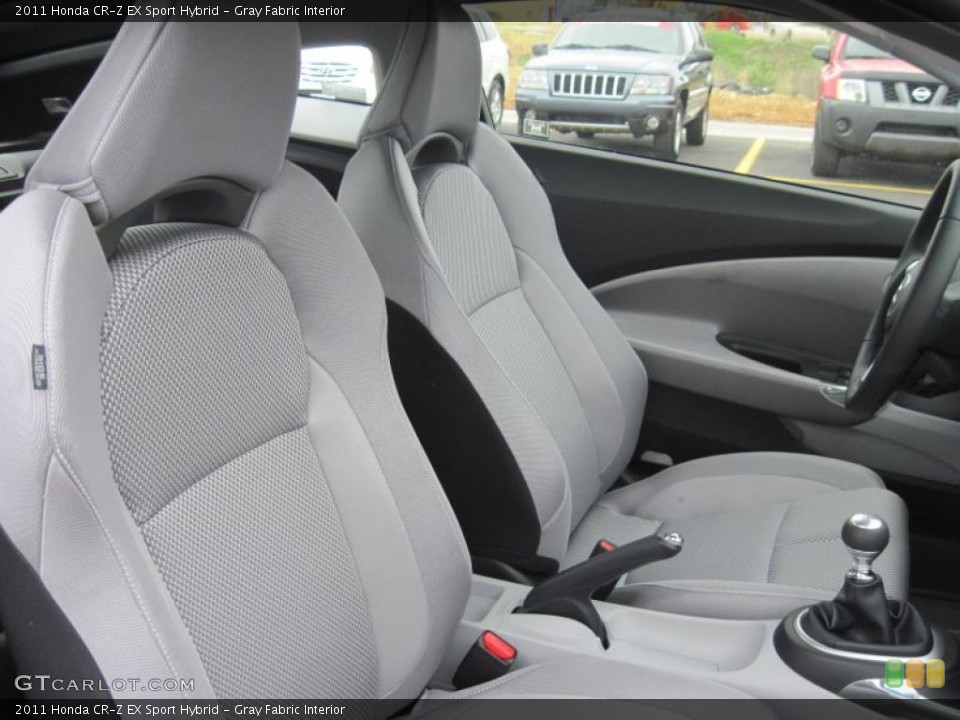 Gray Fabric Interior Photo for the 2011 Honda CR-Z EX Sport Hybrid #47415386