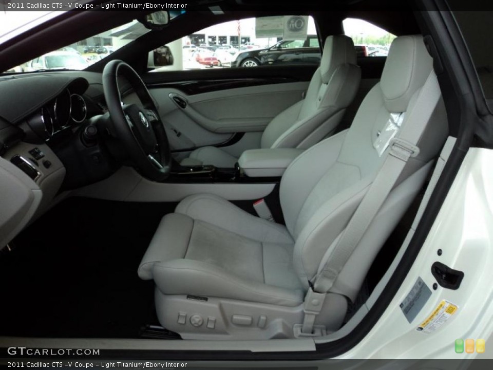 Light Titanium/Ebony Interior Photo for the 2011 Cadillac CTS -V Coupe #47416460