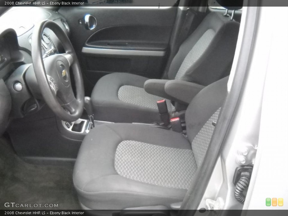 Ebony Black Interior Photo for the 2008 Chevrolet HHR LS #47416664