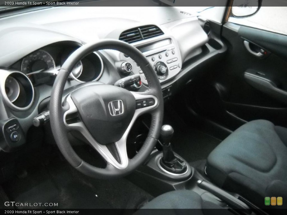 Sport Black Interior Photo for the 2009 Honda Fit Sport #47417240
