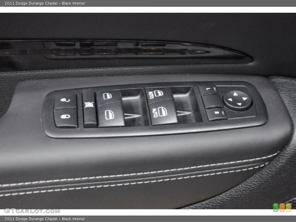Black Interior Controls for the 2011 Dodge Durango Citadel #47417831