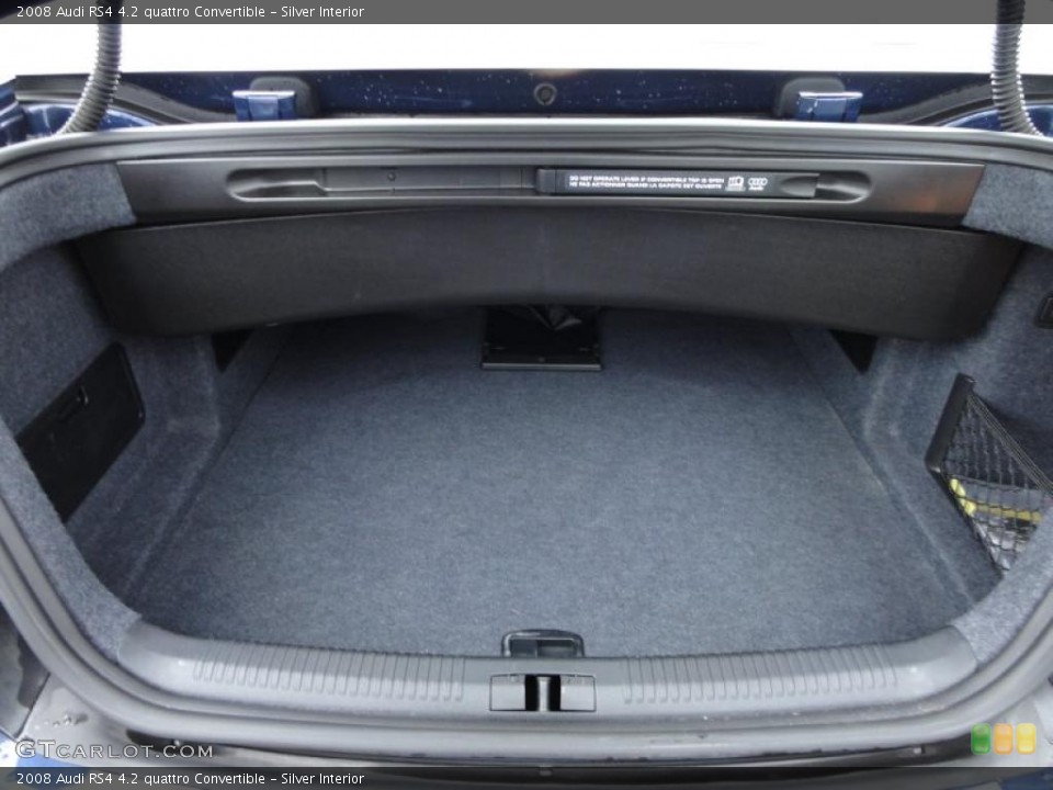 Silver Interior Trunk for the 2008 Audi RS4 4.2 quattro Convertible #47418701