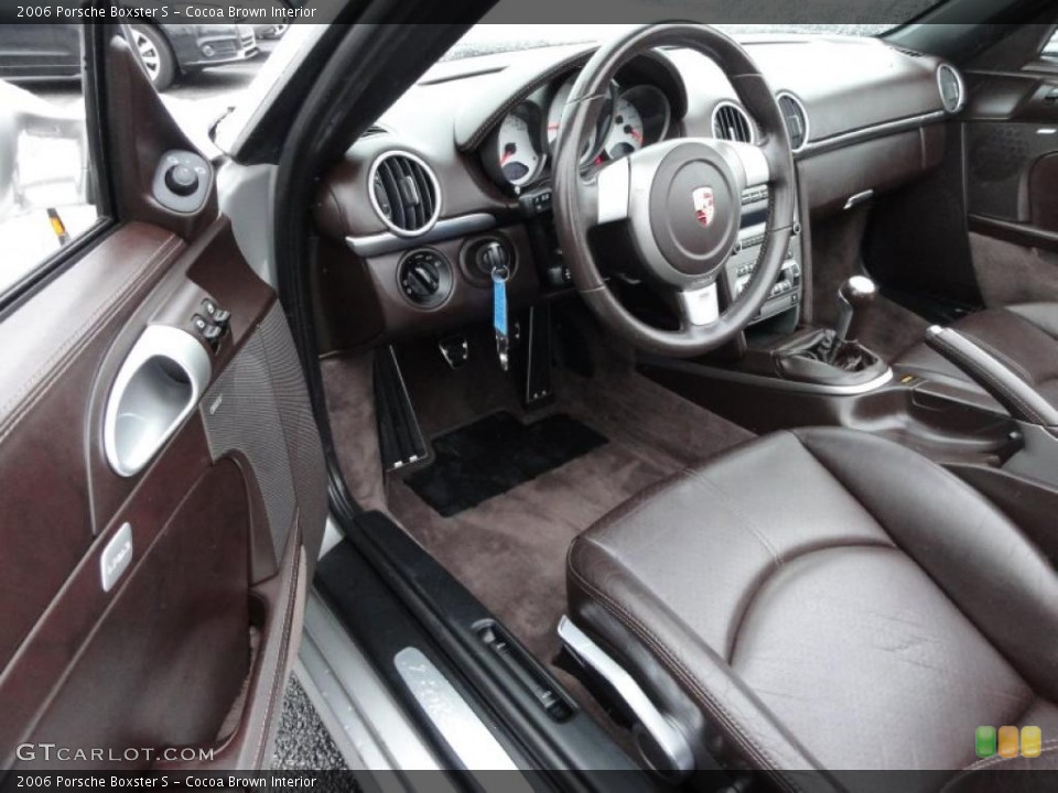 Cocoa Brown Interior Prime Interior for the 2006 Porsche Boxster S #47419289