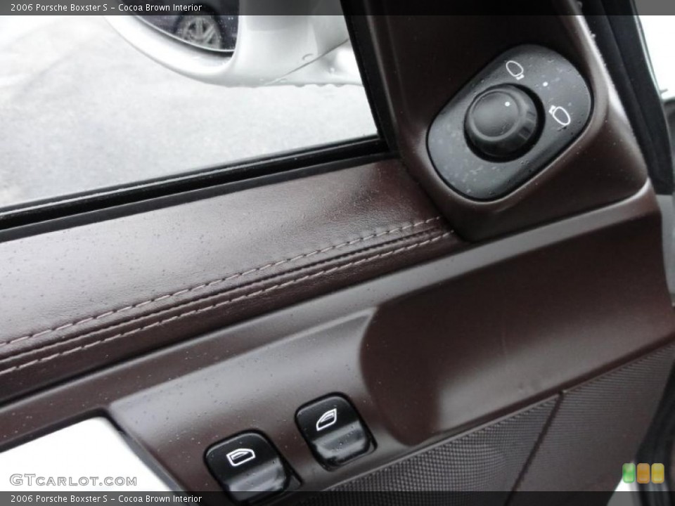 Cocoa Brown Interior Controls for the 2006 Porsche Boxster S #47419319