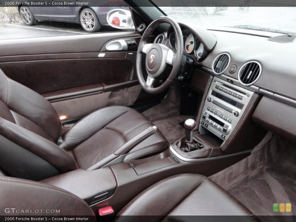 Cocoa Brown Interior Photo for the 2006 Porsche Boxster S #47419349
